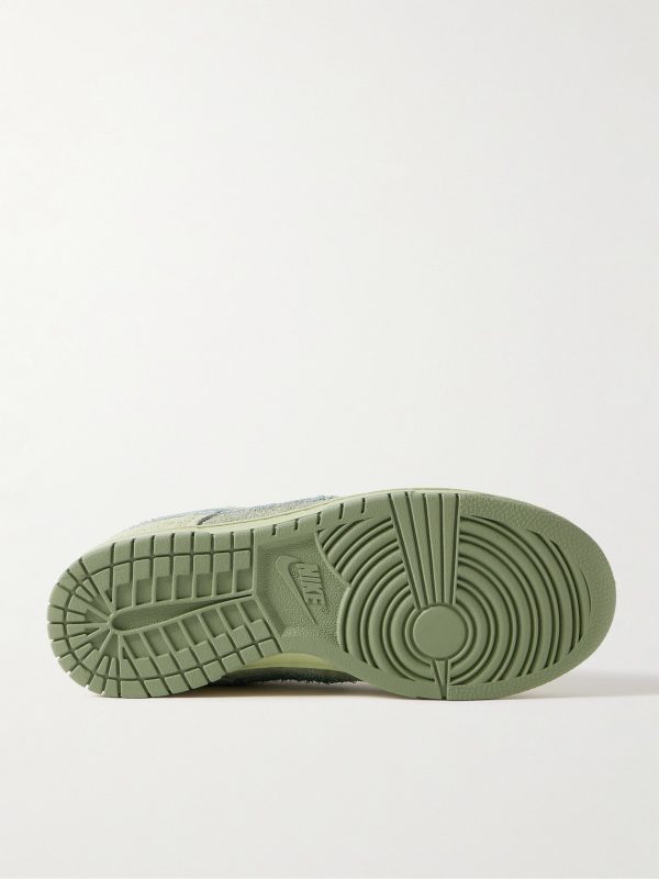 Dunk Low Brushed-Suede Sneakers - E1 Dunk Low Brushed-Suede Sneakers - E1