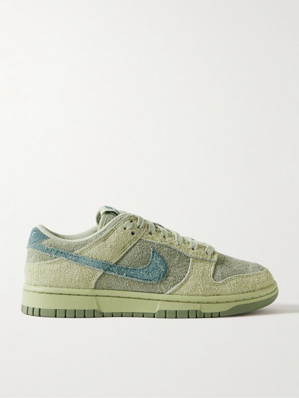 Dunk Low Brushed-Suede Sneakers Dunk Low Brushed-Suede Sneakers