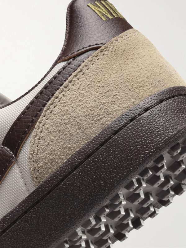 Field General 82 LDN Leather-Trimmed Mesh and Suede Sneakers - CU Field General 82 LDN Leather-Trimmed Mesh and Suede Sneakers - CU