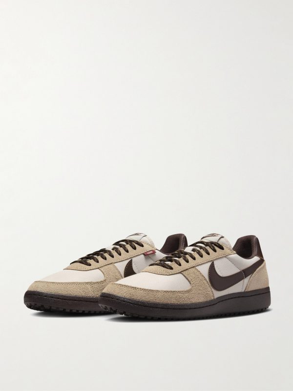 Field General 82 LDN Leather-Trimmed Mesh and Suede Sneakers - FR Field General 82 LDN Leather-Trimmed Mesh and Suede Sneakers - FR