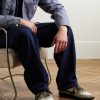 Field General 82 LDN Leather-Trimmed Mesh and Suede Sneakers - OU Field General 82 LDN Leather-Trimmed Mesh and Suede Sneakers - OU