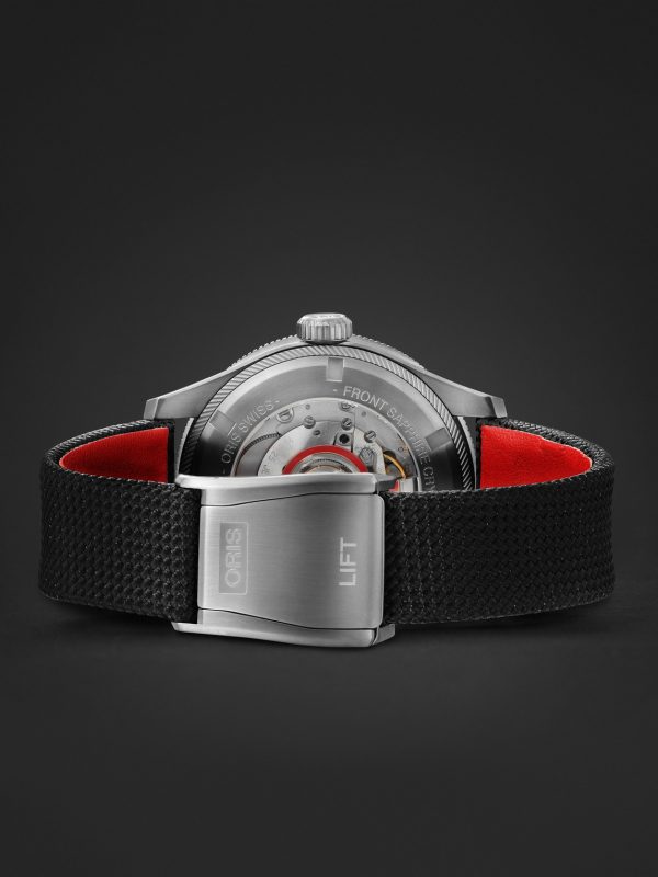 ProPilot GMT Automatic 41.5mm PVD-Coated Stainless Steel and Canvas Watch, Ref. No. 01 798 7773 4268-07 3 20 14GLC - E2 ProPilot GMT Automatic 41.5mm PVD-Coated Stainless Steel and Canvas Watch, Ref. No. 01 798 7773 4268-07 3 20 14GLC - E2