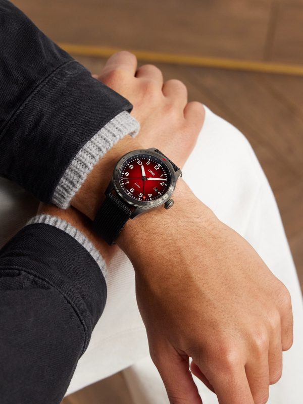 ProPilot GMT Automatic 41.5mm PVD-Coated Stainless Steel and Canvas Watch, Ref. No. 01 798 7773 4268-07 3 20 14GLC - OU ProPilot GMT Automatic 41.5mm PVD-Coated Stainless Steel and Canvas Watch, Ref. No. 01 798 7773 4268-07 3 20 14GLC - OU
