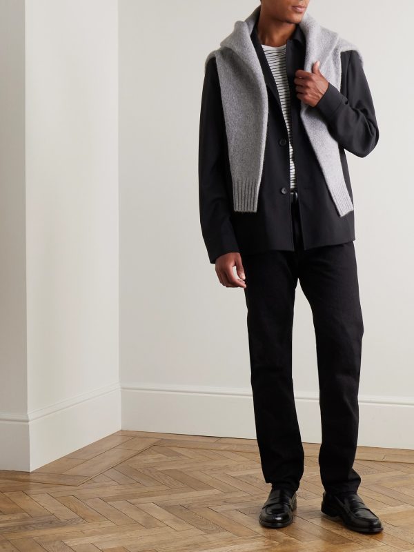 Wool-Twill Overshirt - OU