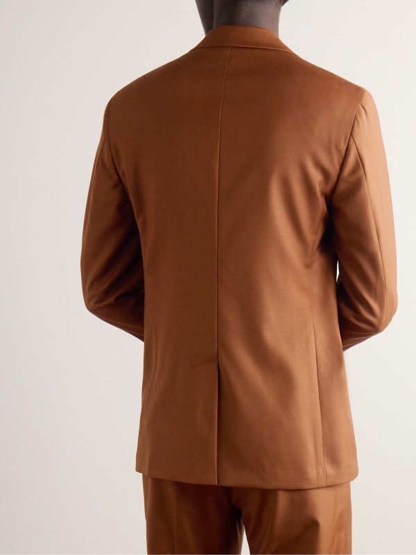 Super 110s Wool-Twill Suit Jacket - BK Super 110s Wool-Twill Suit Jacket - BK