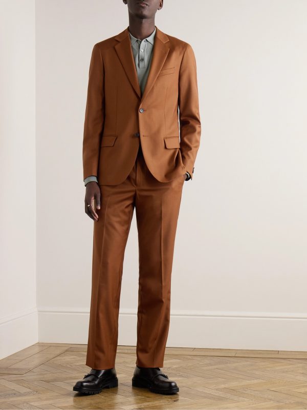 Super 110s Wool-Twill Suit Jacket - OU Super 110s Wool-Twill Suit Jacket - OU