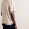 Striped Ribbed Merino Wool Shirt - BK