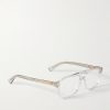 Aviator-Style Acetate Optical Glasses - FR