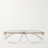 Aviator-Style Acetate Optical Glasses