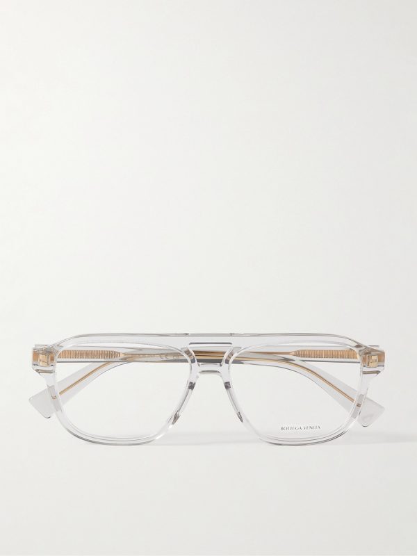 Aviator-Style Acetate Optical Glasses