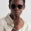 Aviator-Style Gunmetal, Gold-Tone and Acetate Sunglasses - OU