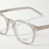 Round-Frame Recycled-Acetate Optical Lenses - CU