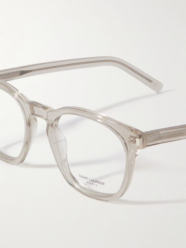 Round-Frame Recycled-Acetate Optical Lenses - CU