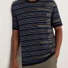 Striped Cotton T-Shirt - FR Striped Cotton T-Shirt - FR