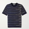 Striped Cotton T-Shirt Striped Cotton T-Shirt