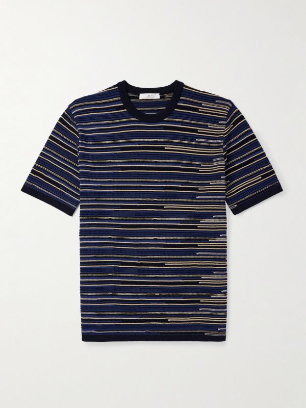 Striped Cotton T-Shirt Striped Cotton T-Shirt
