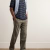 Striped Cotton T-Shirt - OU Striped Cotton T-Shirt - OU