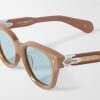 Mojave Round-Frame Acetate Sunglasses - CU Mojave Round-Frame Acetate Sunglasses - CU