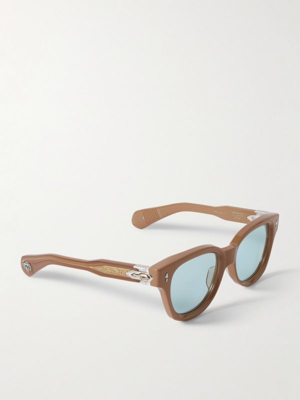 Mojave Round-Frame Acetate Sunglasses - FR Mojave Round-Frame Acetate Sunglasses - FR