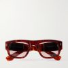 Thundercloud Square-Frame Tortoiseshell Acetate Sunglasses Thundercloud Square-Frame Tortoiseshell Acetate Sunglasses