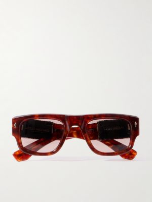 Thundercloud Square-Frame Tortoiseshell Acetate Sunglasses Thundercloud Square-Frame Tortoiseshell Acetate Sunglasses