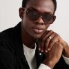 Thundercloud Square-Frame Tortoiseshell Acetate Sunglasses - OU Thundercloud Square-Frame Tortoiseshell Acetate Sunglasses - OU