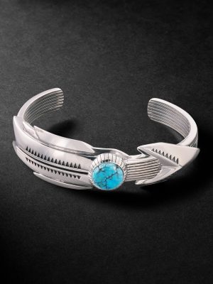Natrona Limited Edition Silver and Turquoise Cuff
