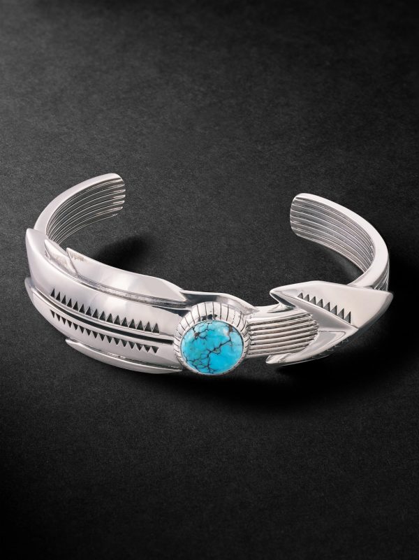 Natrona Limited Edition Silver and Turquoise Cuff Natrona Limited Edition Silver and Turquoise Cuff