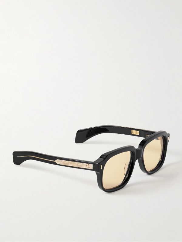 + Union D-Frame Acetate and Gold-Tone Sunglasses - FR + Union D-Frame Acetate and Gold-Tone Sunglasses - FR