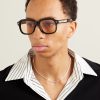 + Union D-Frame Acetate and Gold-Tone Sunglasses - OU + Union D-Frame Acetate and Gold-Tone Sunglasses - OU