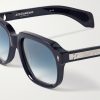+ Union D-Frame Acetate and Silver-Tone Sunglasses - CU