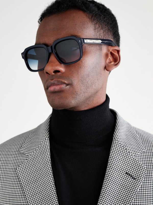+ Union D-Frame Acetate and Silver-Tone Sunglasses - OU