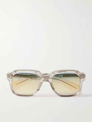 + Union D-Frame Acetate and Silver-Tone Sunglasses + Union D-Frame Acetate and Silver-Tone Sunglasses