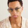 + Union D-Frame Acetate and Silver-Tone Sunglasses - OU + Union D-Frame Acetate and Silver-Tone Sunglasses - OU