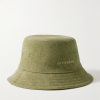 Logo-Embroidered Cotton-Canvas Bucket Hat Logo-Embroidered Cotton-Canvas Bucket Hat