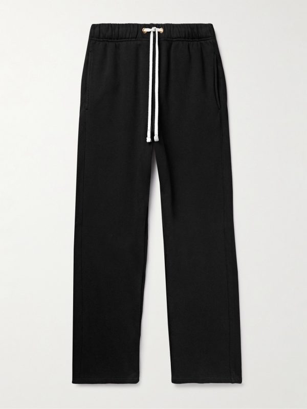 Heavyweight Structured-Fleece Cotton-Jersey Sweatpants Heavyweight Structured-Fleece Cotton-Jersey Sweatpants