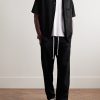 Heavyweight Structured-Fleece Cotton-Jersey Sweatpants - OU Heavyweight Structured-Fleece Cotton-Jersey Sweatpants - OU