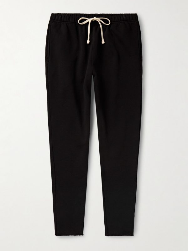 Heavyweight Structured-Fleece Cotton-Jersey Sweatpants Heavyweight Structured-Fleece Cotton-Jersey Sweatpants