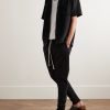 Heavyweight Structured-Fleece Cotton-Jersey Sweatpants - OU Heavyweight Structured-Fleece Cotton-Jersey Sweatpants - OU