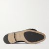 Janser Velvet-Trimmed Patent-Leather Loafers - E1 Janser Velvet-Trimmed Patent-Leather Loafers - E1