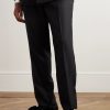 Janser Velvet-Trimmed Patent-Leather Loafers - OU Janser Velvet-Trimmed Patent-Leather Loafers - OU