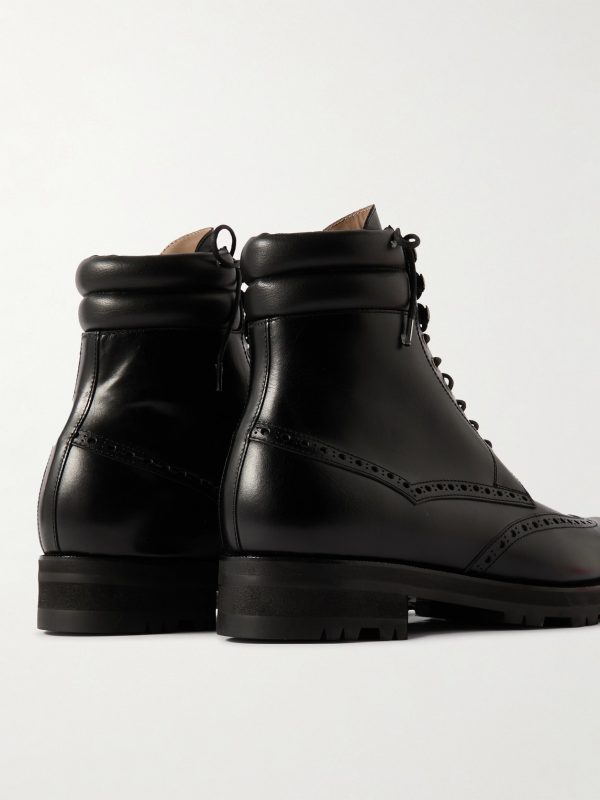 Sapele Leather Boots - BK Sapele Leather Boots - BK