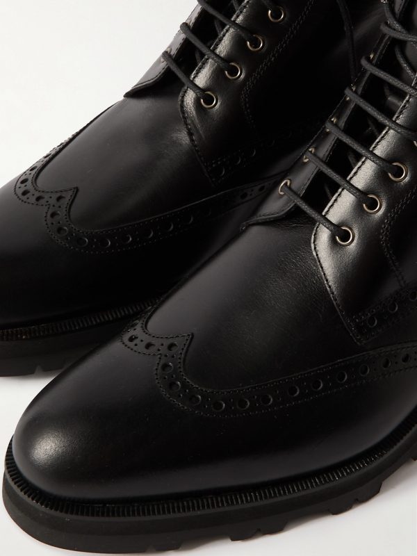 Sapele Leather Boots - CU Sapele Leather Boots - CU