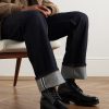 Sapele Leather Boots - OU Sapele Leather Boots - OU