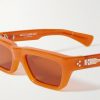 Rush Rectangular-Frame Acetate Sunglasses - CU Rush Rectangular-Frame Acetate Sunglasses - CU
