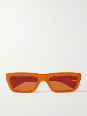 Rush Rectangular-Frame Acetate Sunglasses Rush Rectangular-Frame Acetate Sunglasses