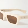 Rush Rectangular-Frame Acetate Sunglasses - CU Rush Rectangular-Frame Acetate Sunglasses - CU