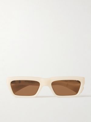 Rush Rectangular-Frame Acetate Sunglasses