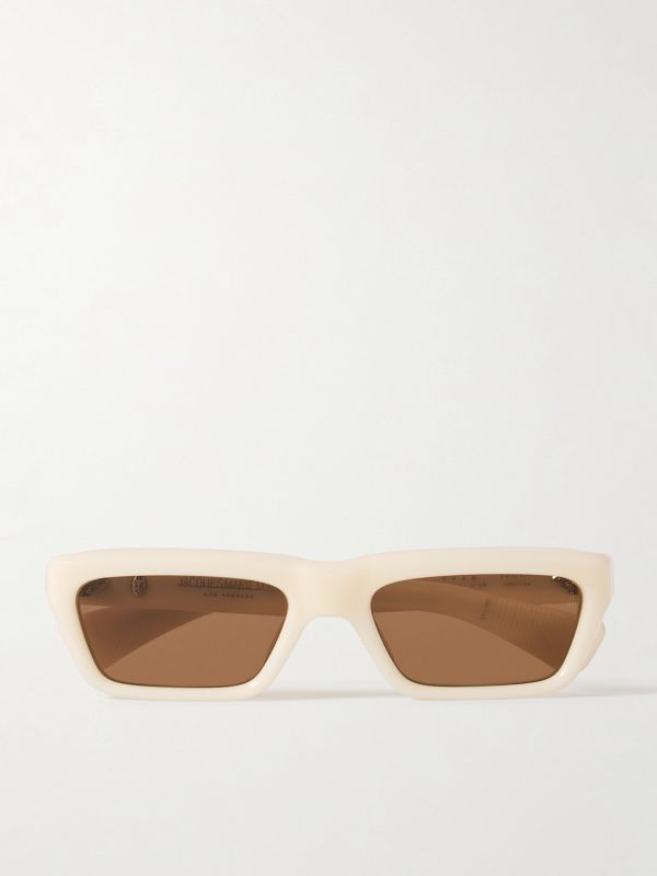 Rush Rectangular-Frame Acetate Sunglasses Rush Rectangular-Frame Acetate Sunglasses