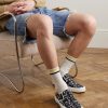 Elliot Leather-Trimmed Logo-Print Canvas Slip-On Sneakers - OU